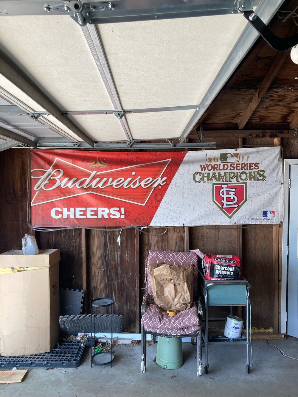 St. Louis Cardinals World Series Champions 2011 Vinyl Banner